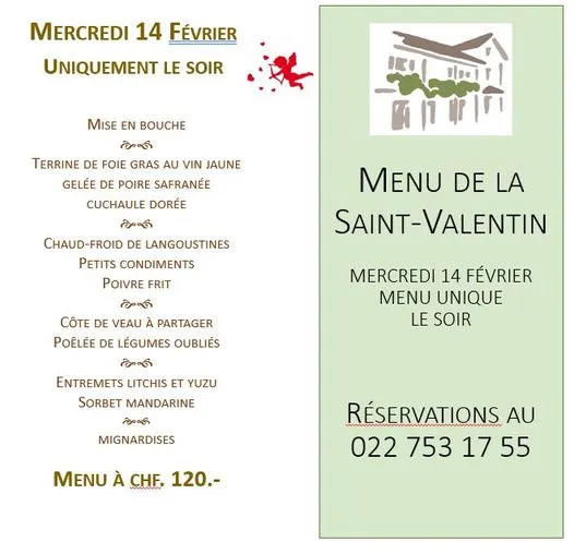 Menu Côte de veau à partager, poêlée de légumes oubliés : Café de Peney
