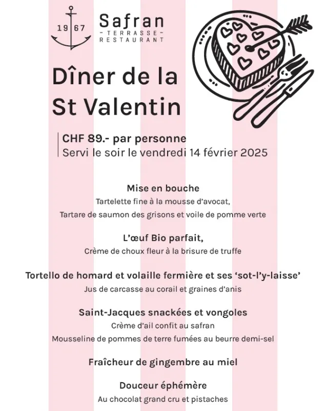 Menu Tortello de homard et volaille fermière et ses ‘sot-l’y-laisse’, jus de carcasse au corail et graines d’anis : Safran