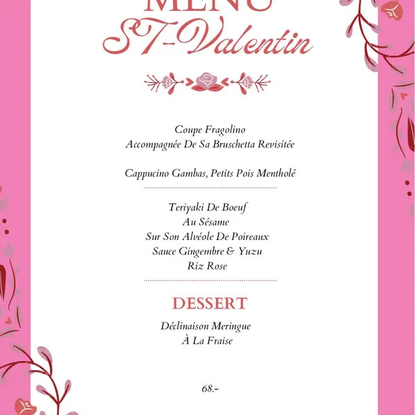 Menu Teriyaki de bœuf au sésame, sur son alvéole de poireaux, sauce gingembre et yuzu, riz rose : Le Bistrot d'Italie