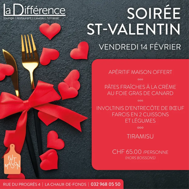 Menu Involtinis d'entrecôte de bœuf farcis en 2 cuissons et légumes : La Différence