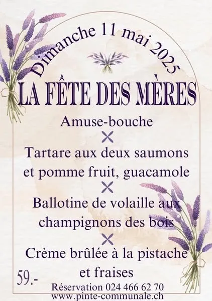 Menu Ballottine de volaille aux champignons des bois : La Pinte Communale