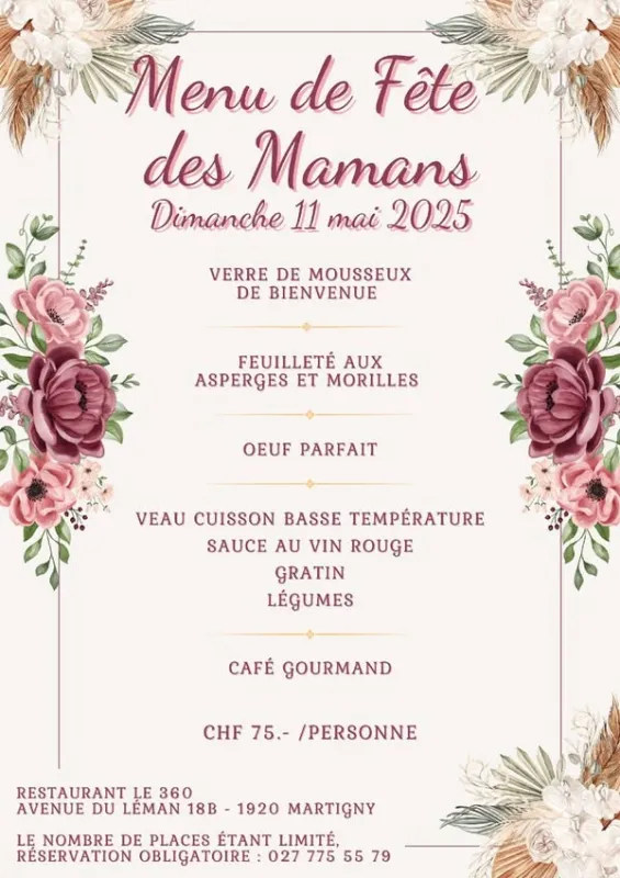 Menu Veau cuisson basse température, sauce au vin rouge, gratin, légumes : Le 360