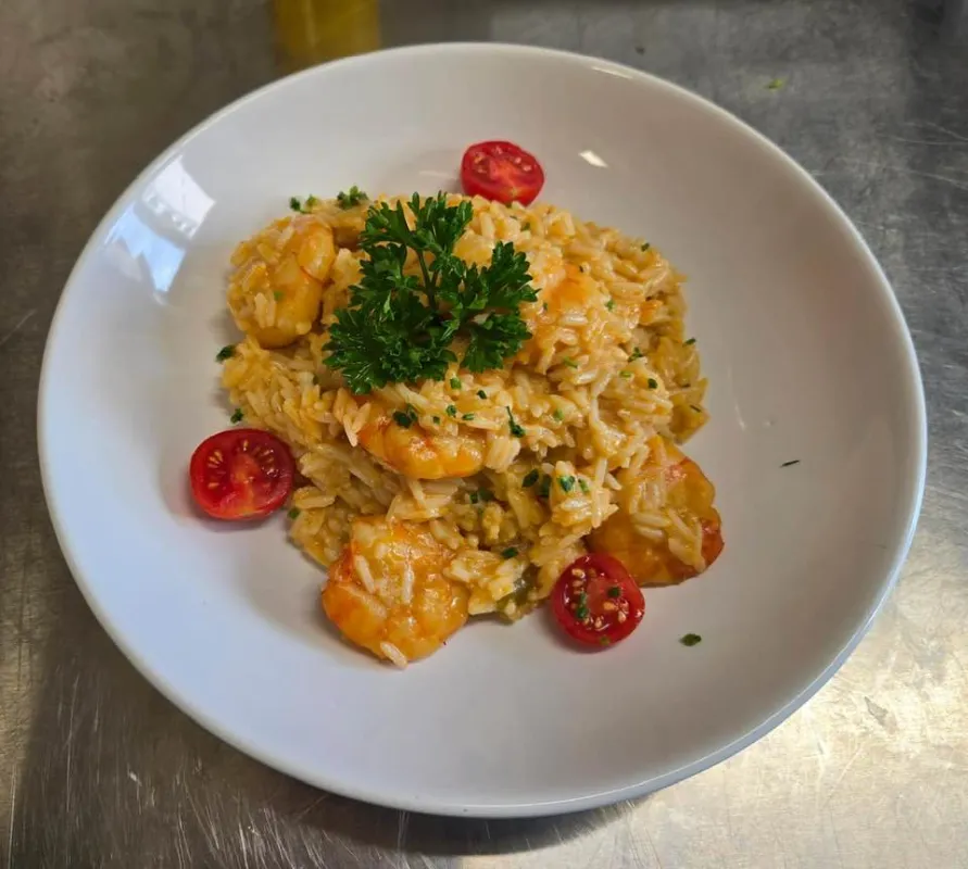 Risotto aux crevettes