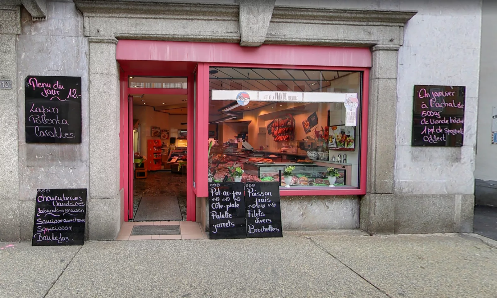 Boucherie Bellerine, Bex